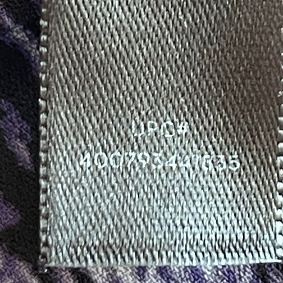 Simply Vera Wang Tie Dye Abstract Print Blouse Womens S Purple Handkerchief Hem - Picture 11 of 12